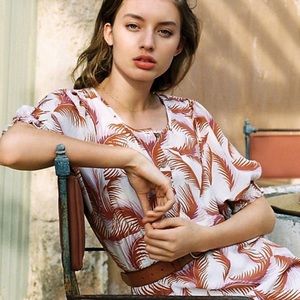 Anthropologie Nicole summer beach dress xsp